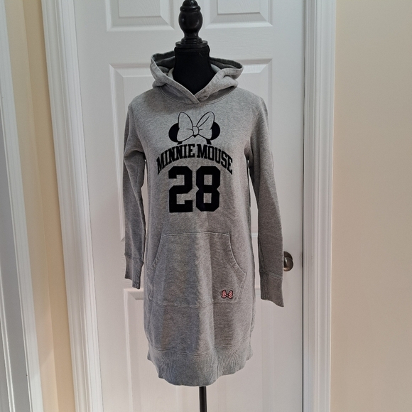 Uniqlo Tops - Uniqlo x Disney Minnie Mouse Sweatshirt Dress Women's Medium Hoodie Grey Tunic